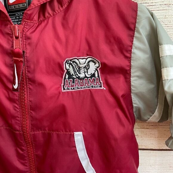 NIKE ALABAMA CRIMSON TIDE HOODED ROMPER‎ - Picture 2 of 6